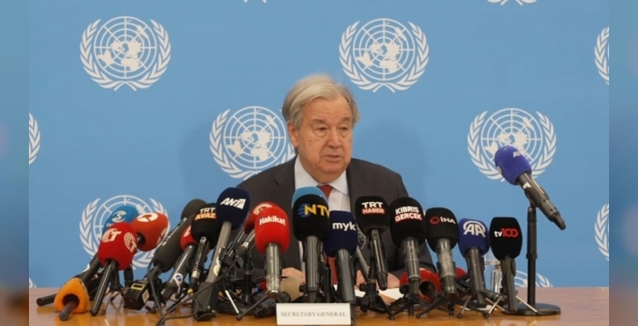 Kıbrıs'ta liderler zirvesinde Guterres'ten 5+1 toplantısı sinyali