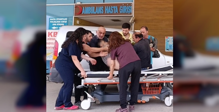 Mantar toplarken kayalıklardan düşen imam ağır yaralandı