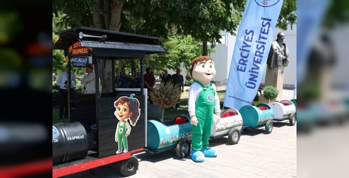 Melikgazi Belediyesi'ne sıfır atık başarısı için teşekkür plaketi verildi