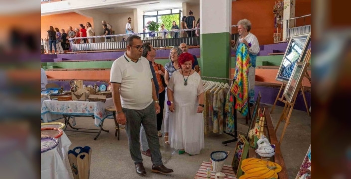 Menteşe'de el sanatları sergisi ziyaretçilerini bekliyor