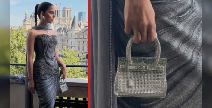 Mikro çanta ile moda dünyasını sallayan Isha Ambani