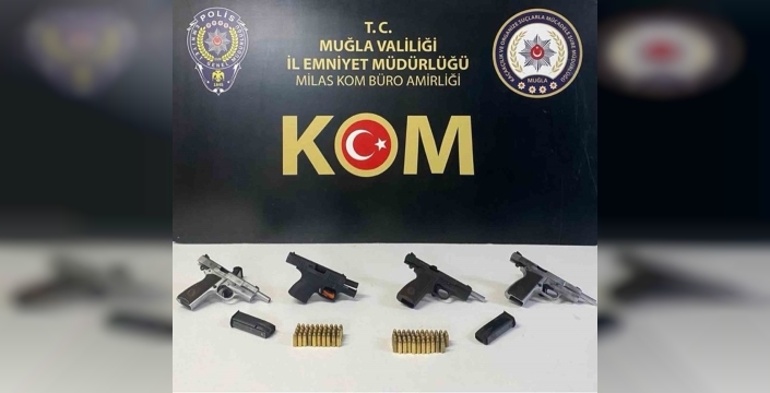 Muğla'da nefes kesen operasyon: Ruhsatsız silahlara geçit yok!