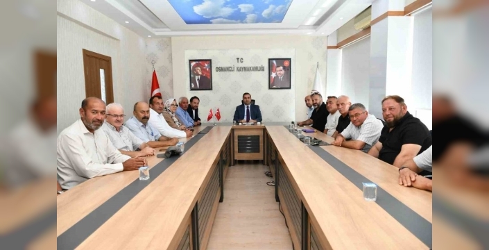 Osmaneli'de köylerin ve mahallelerin sesi duyuldu: Muhtarlar taleplerini sıraladı