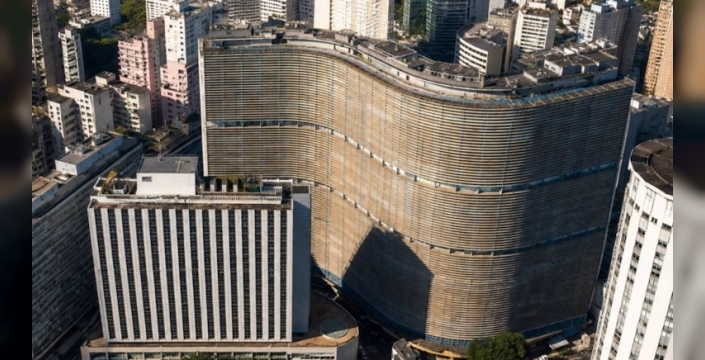 Sao Paulo'nun dev yapısı: Bir kasaba kadar nüfus barındıran Copan, tarih ve modernliği birleştiriyor