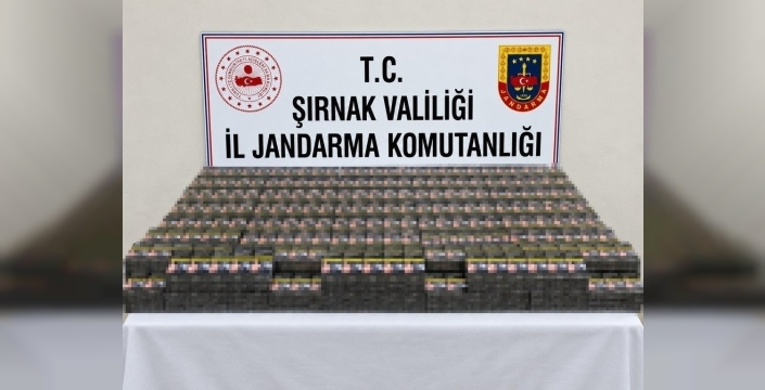 Şırnak'ta jandarmadan kaçakçılığa büyük darbe: 8 milyon liralık ürün ele geçirildi