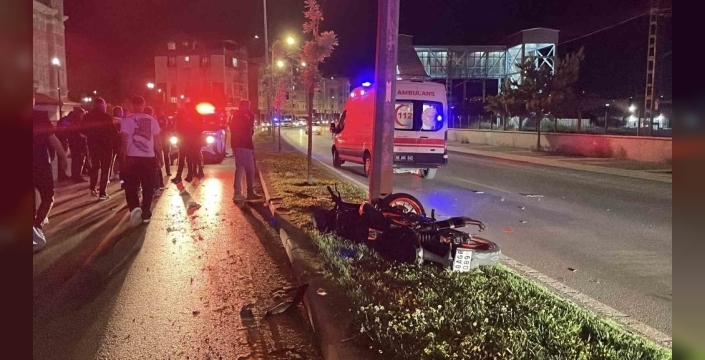 Sivas'ta motosiklet kazasında ağır yaralanan genç, 21 gün süren yaşam mücadelesini kaybetti