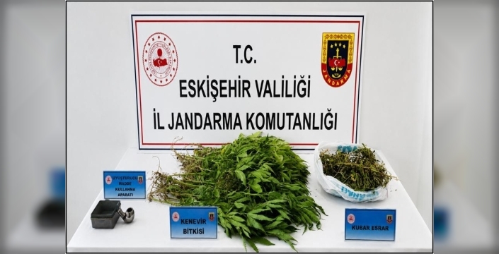 Sivrihisar'da uyuşturucu operasyonu: 1 zanlı tutuklandı