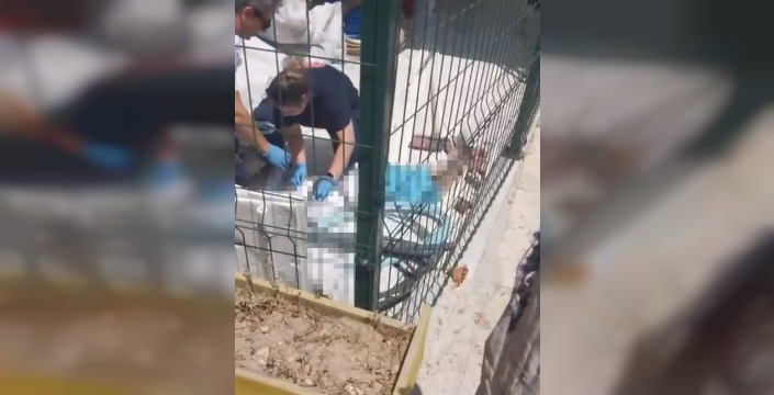 Şok edici dram: Denizli'de yarı çıplak halde sokağa çıkan kadın, çaresizlikten balkondan atladı