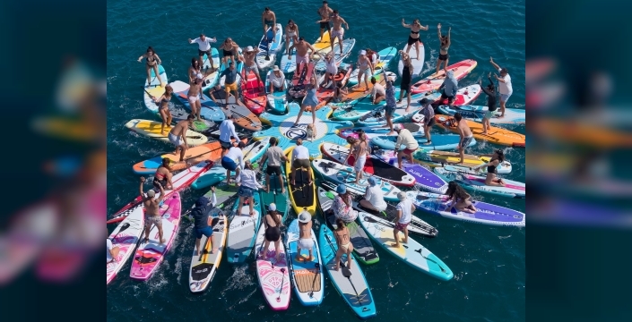 SUP DAY FEST’İN İKİNCİ BULUŞMASI LAGO BEACH’TE GERÇEKLEŞTİ
