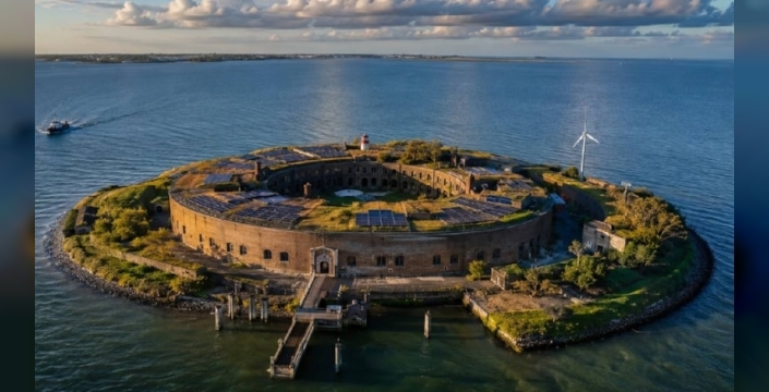Sürdürülebilirlikte çığır açan kale: Fort Pampus kendi kendine yetiyor