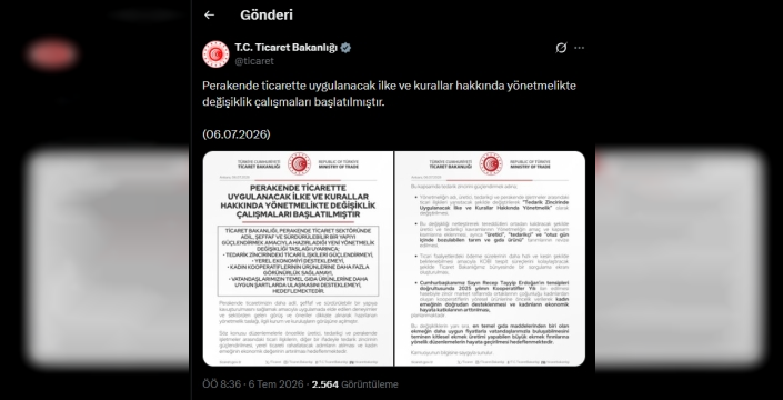 Ticaret Bakanlığı'ndan market raflarına yeni düzenleme