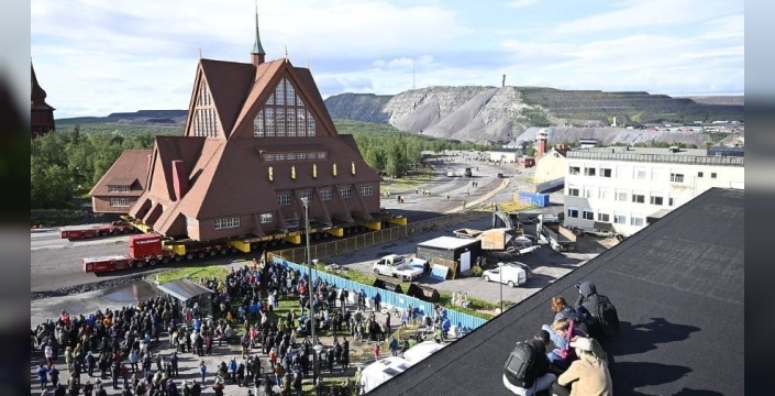 Toprak ananın gazabından kaçış: Kiruna şehri binalarıyla birlikte yer değiştiriyor