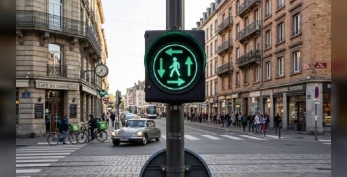 Trafikte devrim: Yayalar için 'yeşil kare' ile her şey değişiyor