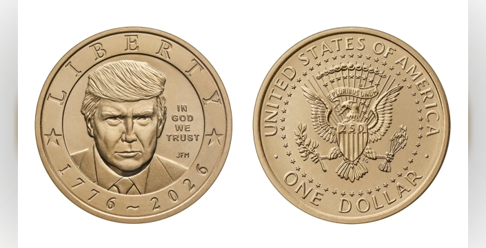 Trump, bağımsızlığın 250. yılına özel altın para bastırıyor
