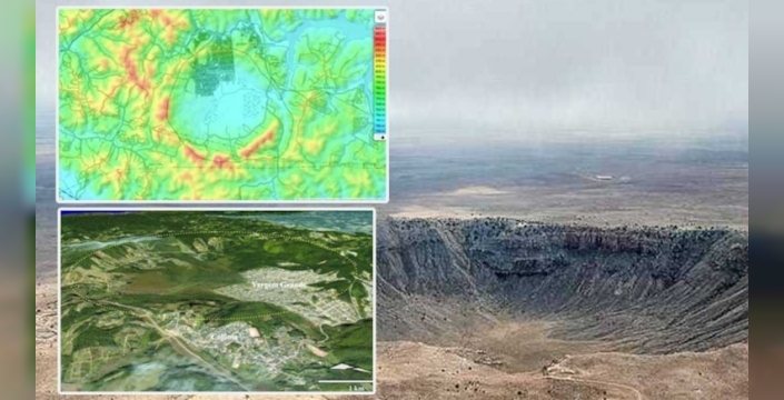 Uzaydan gelen darbe, Brezilya'da 36 milyon yıllık dev çukurda yaşamı şekillendirdi