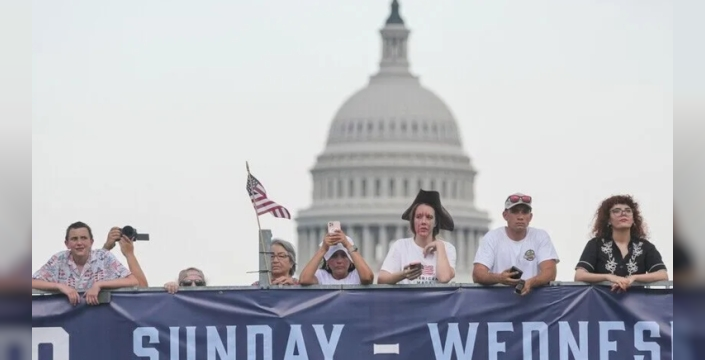 Washington'da Bağımsızlık Günü şenliği fırtınaya yakalandı: Trump sahneye çıkacak mı?