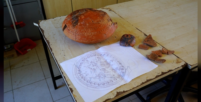 1500 yıllık rüya kabı Isparta'da bulundu