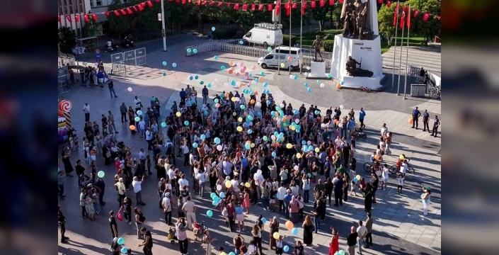 30 Ağustos Zafer Bayramı'nda çocuklar eğlendi