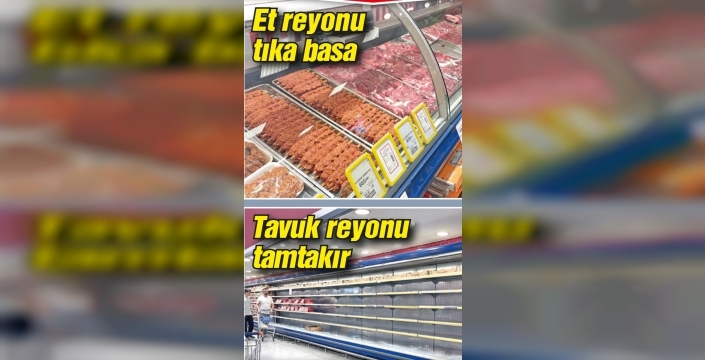 Ankara'da marketlerde kırmızı et reyonları boş kaldı