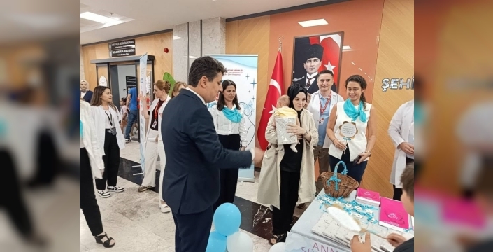 Anne sütünün önemi şehir hastanesinde anlatıldı