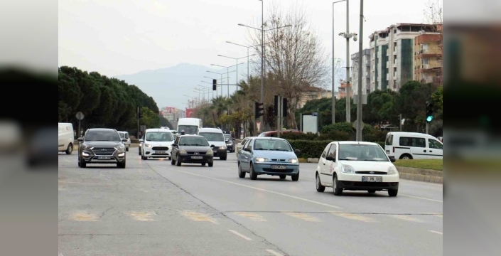 Aydın'da araç sayısı 690 bini aştı