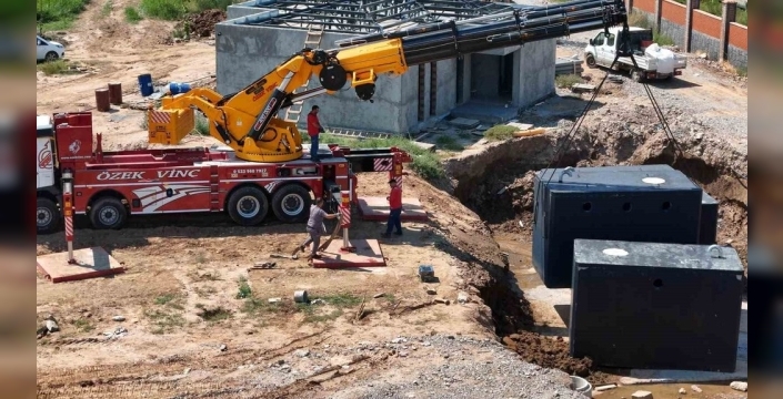 Aydın'da ASKİ, su kaynakları için sondaj çalışmaları yapıyor