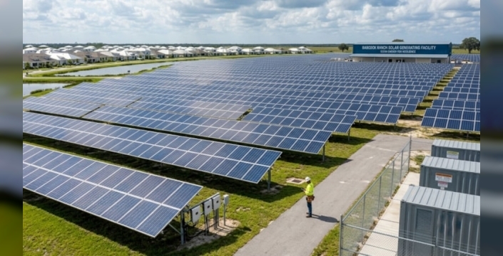 Babcock Ranch, 687 bin güneş paneliyle kasırgalara karşı dirençli hale geldi