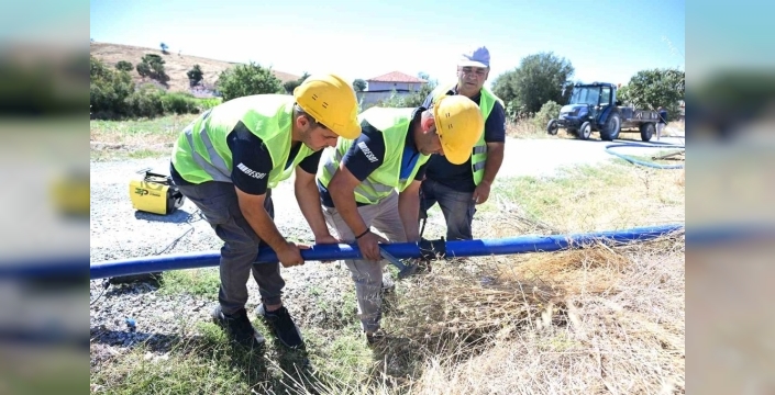 Beypınar Mahallesi'nde su hattı yenileme çalışmaları başladı