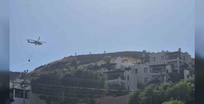 Bodrum''da orman yangını kontrol altına alındı