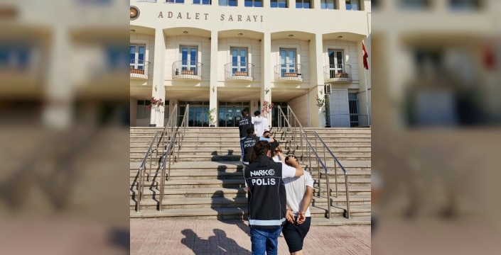 Bodrum'da uyuşturucu operasyonunda üç şüpheli cezaevine gönderildi