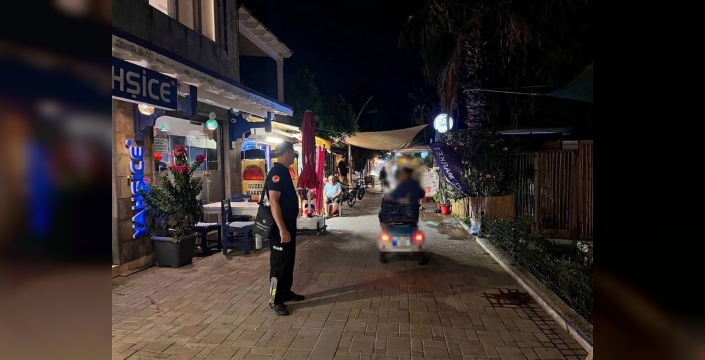 Bodrum'da yaya yollarına sıkı denetim uygulanıyor