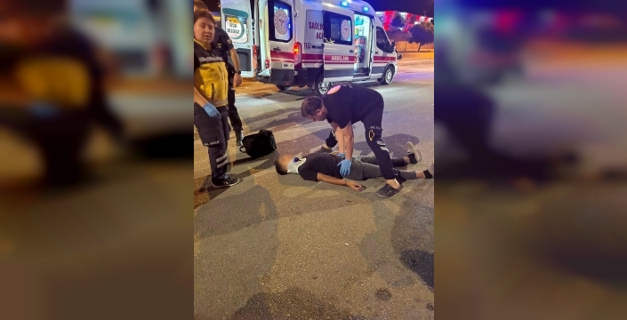 Burdur'da trafik kazası: 2 yaralı