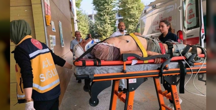 Bursa'da traktör kazası: 50 metrelik uçuruma yuvarlandı