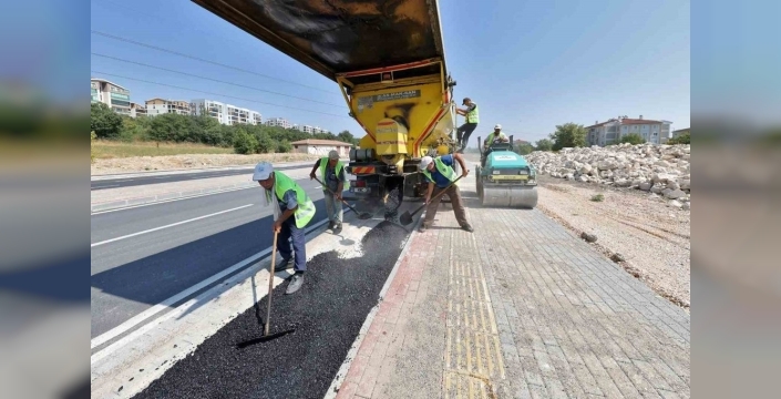 Bursa'da yeni yola bisiklet yolu eklendi