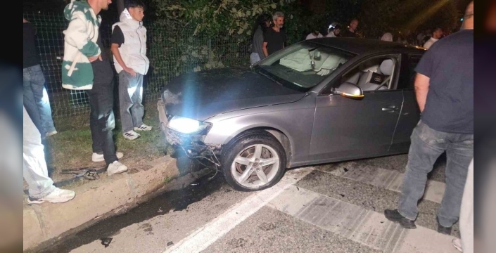 Bursa-Yalova yolunda ölümden dönen sürücünün dramı: Kaçarken ağaçla buluştu