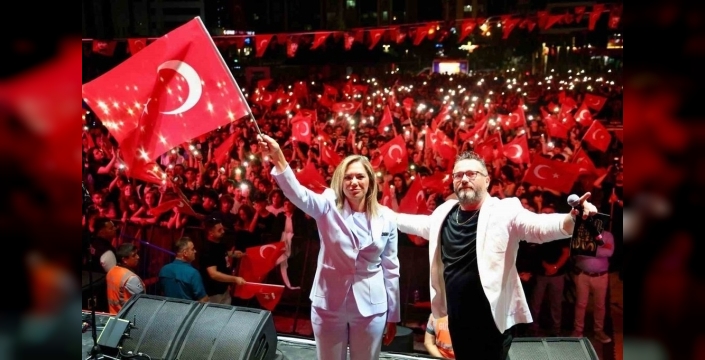 Çerkezköy'de 30 Ağustos Zafer Bayramı coşkuyla kutlandı