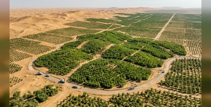 Çöl ortasında mucize: Suudi Arabistan 159 milyon ağaçla imkansızı başardı!