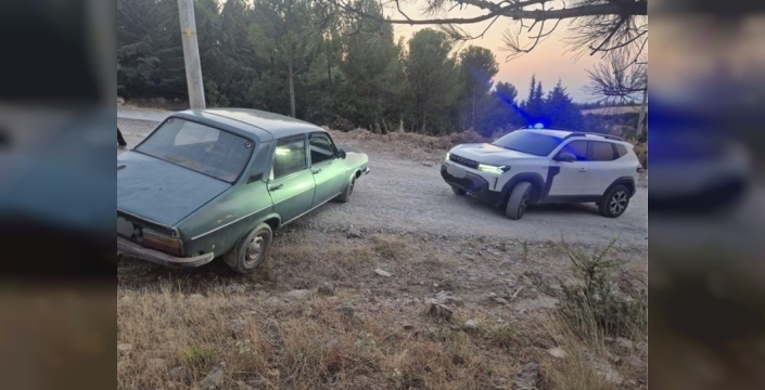 Denizli'de silahlı kaçırma şüphelisi ormanda yakalandı