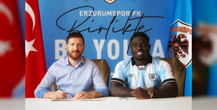 Festy Ebosele, Erzurumspor FK ile sözleşme imzaladı