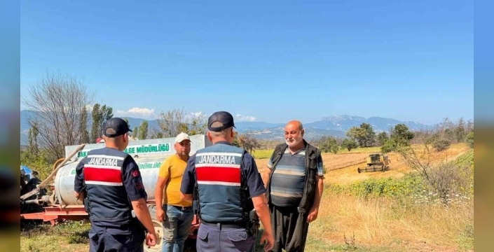 Hasat zamanı yangın tehlikesi: Jandarmadan kritik uyarılar