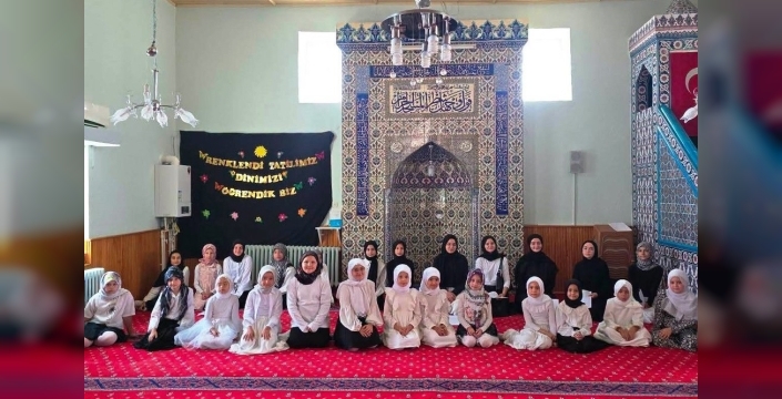Hisarcık yaz Kur'an kursu tamamlandı