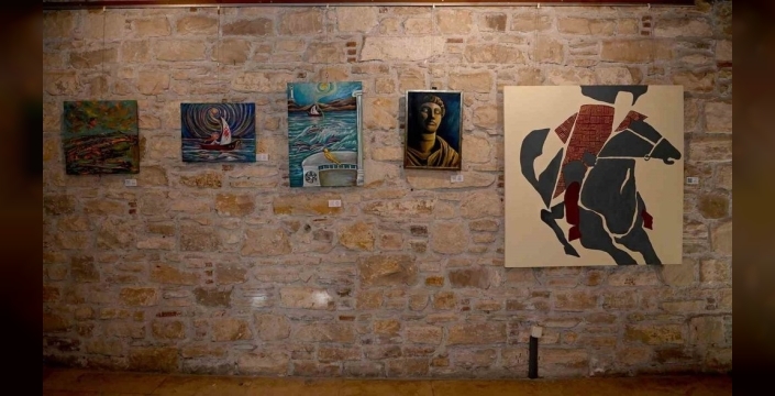 İbramaki Sanat Galerisi'nde mezun sanatçılardan sergi açıldı