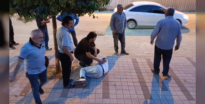 İnegöl'de motosiklet kazası: Sürücü yaralandı