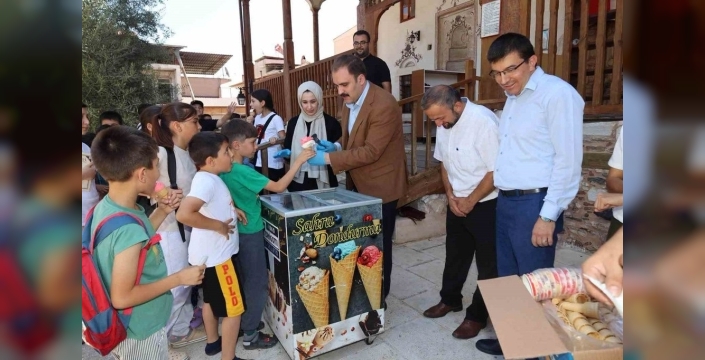 Kaymakam Battal, öğrencilerle buluşarak eğitime destek verdi