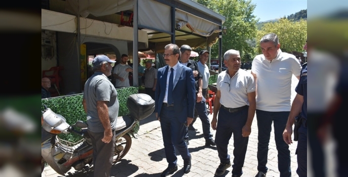 Kaymakam Güldoğan'dan yangın uyarısı: 112'yi arayın!