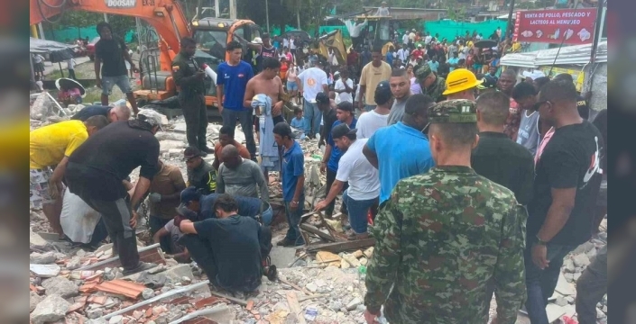 Kolombiya depreminde can kaybı 181'e ulaştı