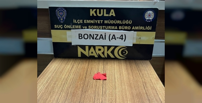 Kula'da uyuşturucuya yönelik operasyon: 4 kişi tutuklandı