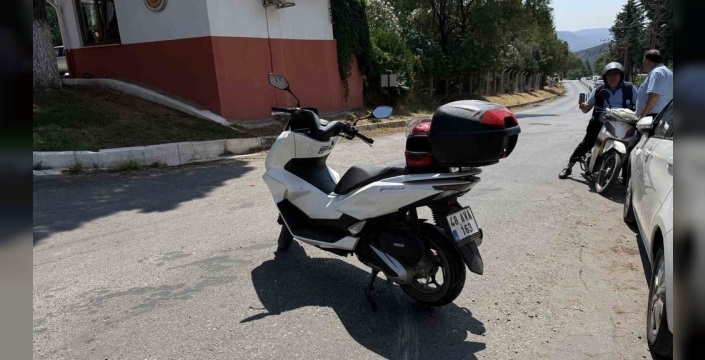 Menteşe'de motosiklet kazası: Bir çocuk yaralandı
