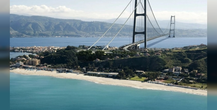 Messina Boğazı'nda dünyanın en uzun asma köprüsü için çalışmalar sürüyor