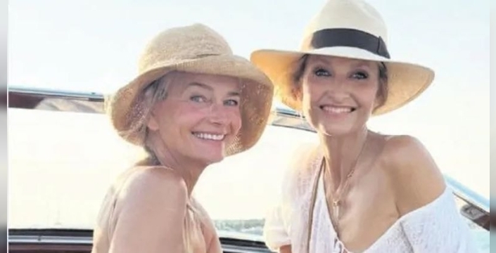 Model Paulina Porizkova Aydın'ı ziyaret etti